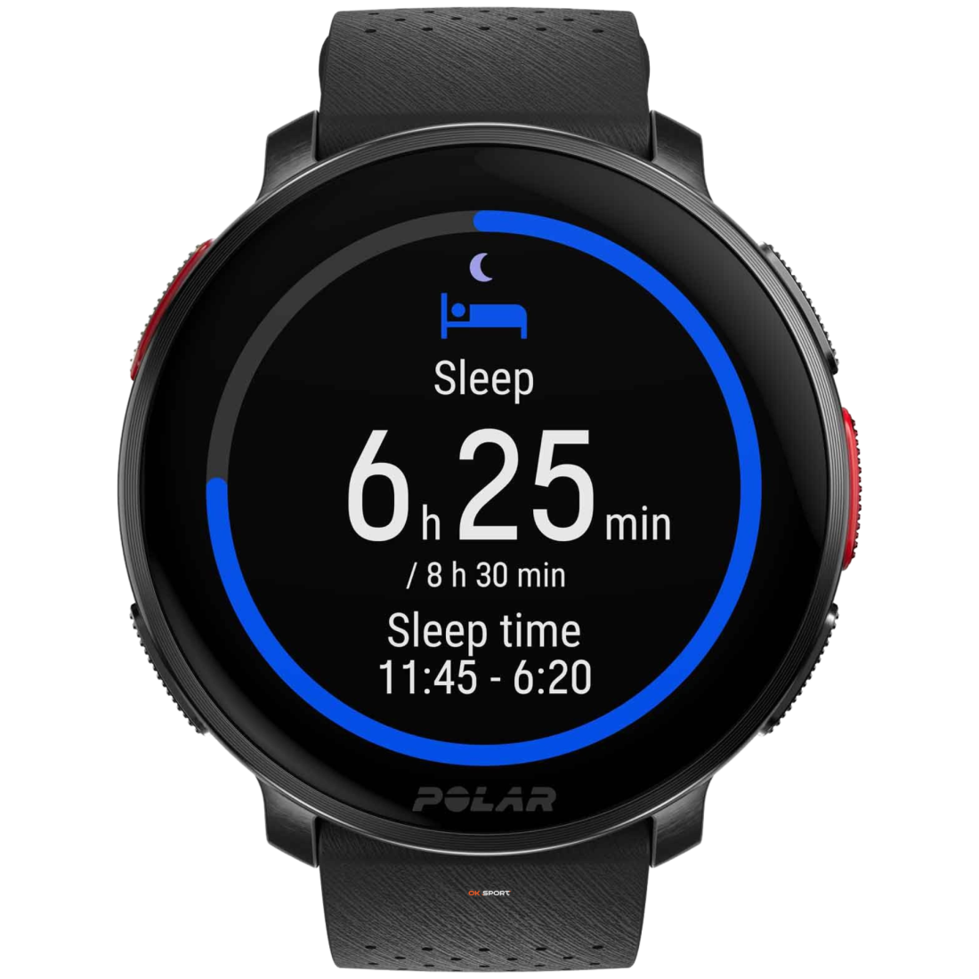 Polar Vantage V3 спортивний годинник смарт наручний чоловічий жіночий для бігу спортсменів плавання в басейні Night Black