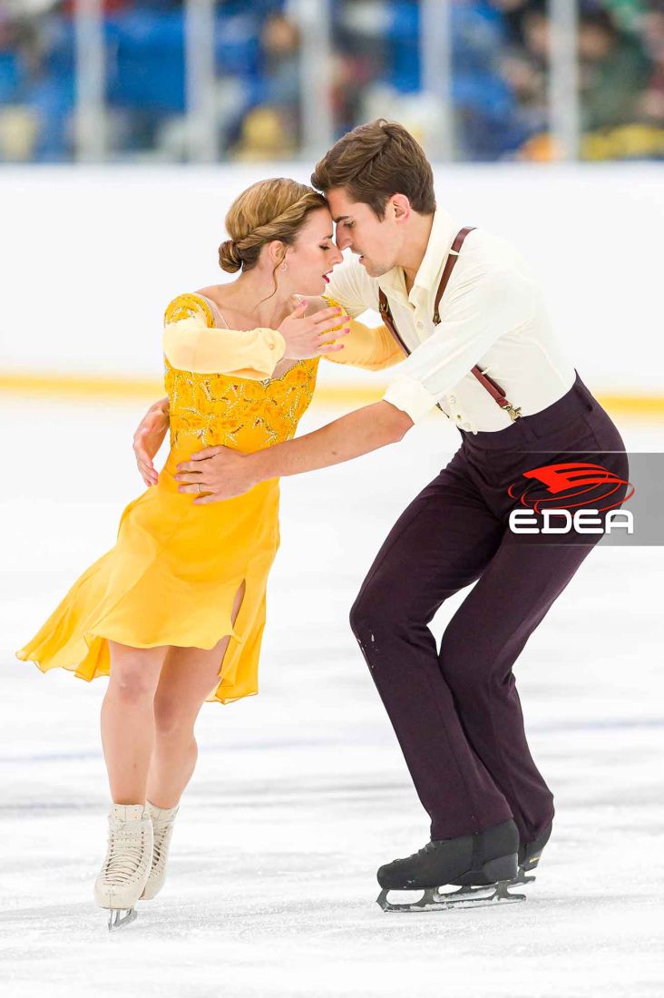 Ковзани для фігурного катання професійні Edea Flamenco Ice, Black, 295C