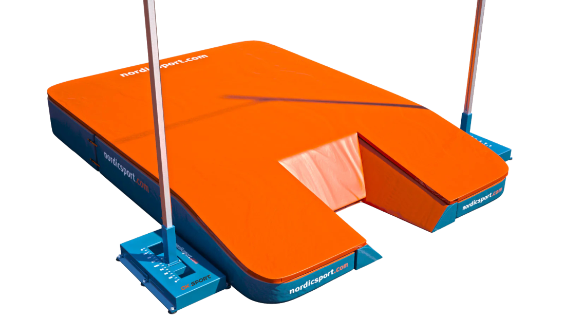 Мат для стрибків з жердиною Nordic Sport Pole Vault Pit Champion 2, WA сертифікат
