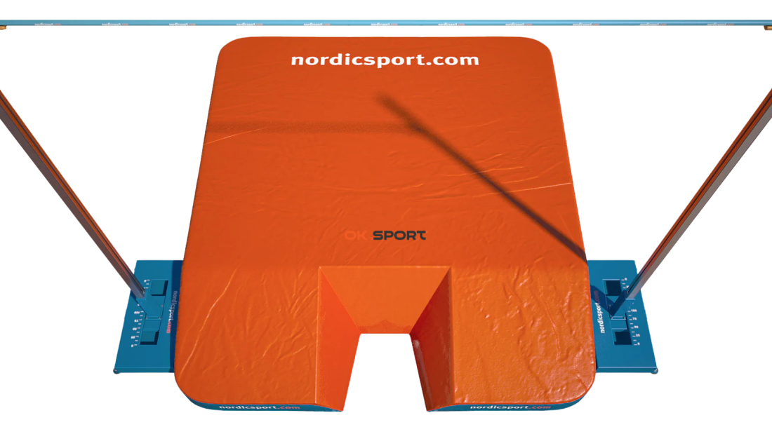 Мат для стрибків з жердиною Nordic Sport Pole Vault Pit Champion 2 Monocube, WA сертифікат