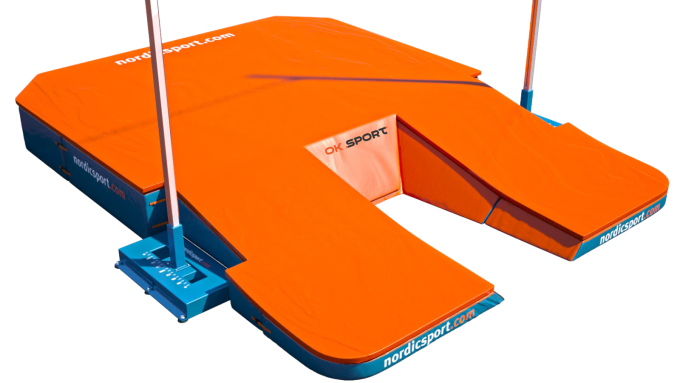 Мат для стрибків з жердиною Nordic Sport Pole Vault Pit World Cup 4, WA сертифікат