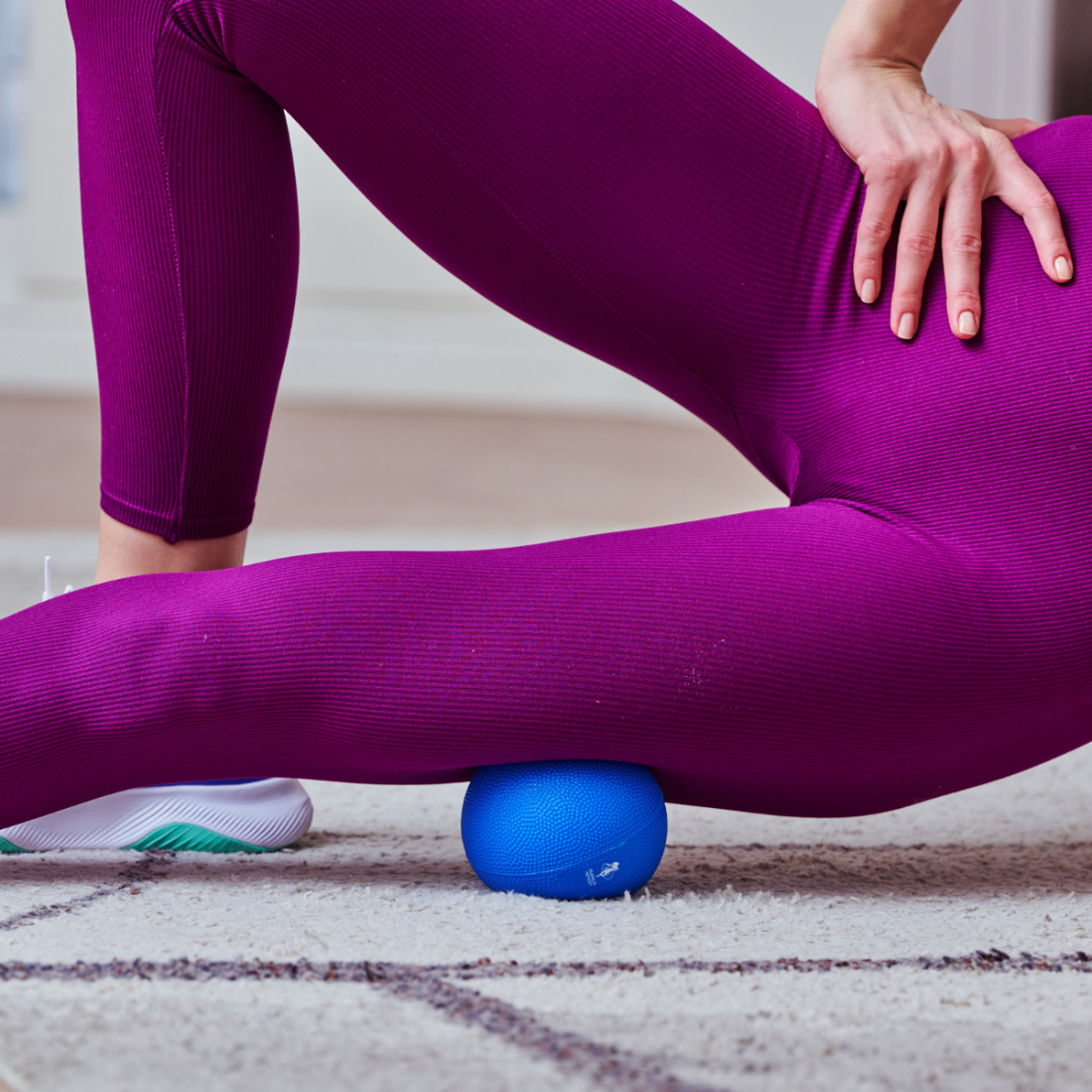 МФР м'яч Франкліна масажний з водою Fascia Grip Ball, 10 см, 500 г
