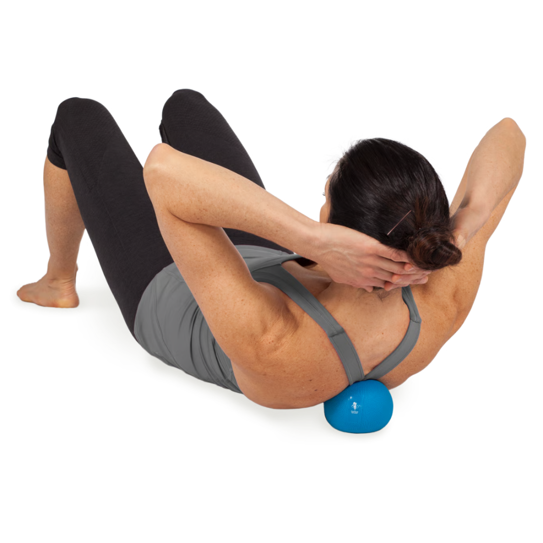 МФР м'яч Франкліна масажний з водою Fascia Grip Ball, 10 см, 500 г