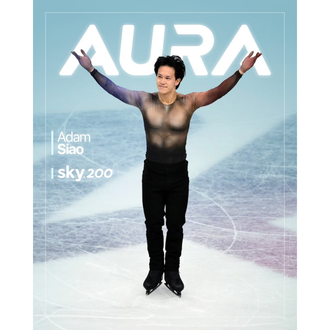 Фігурні черевики чоловічі AURA SKY 200 Black 270D