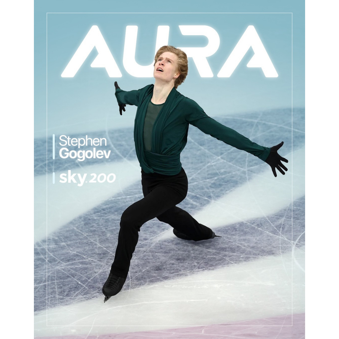 Фігурні черевики чоловічі AURA SKY 200 Black 270D