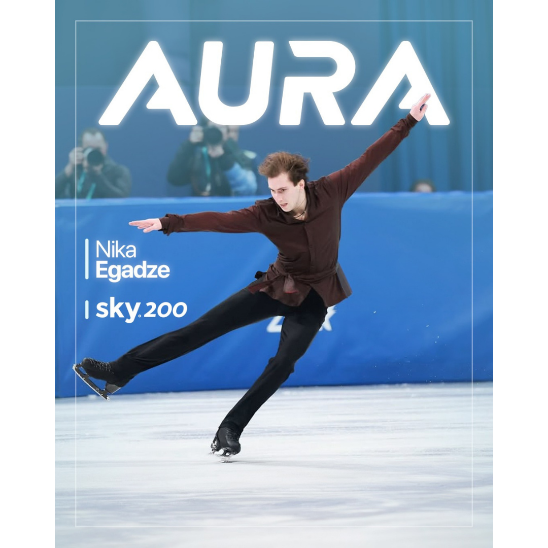 Фігурні черевики чоловічі AURA SKY 200 Black 270D