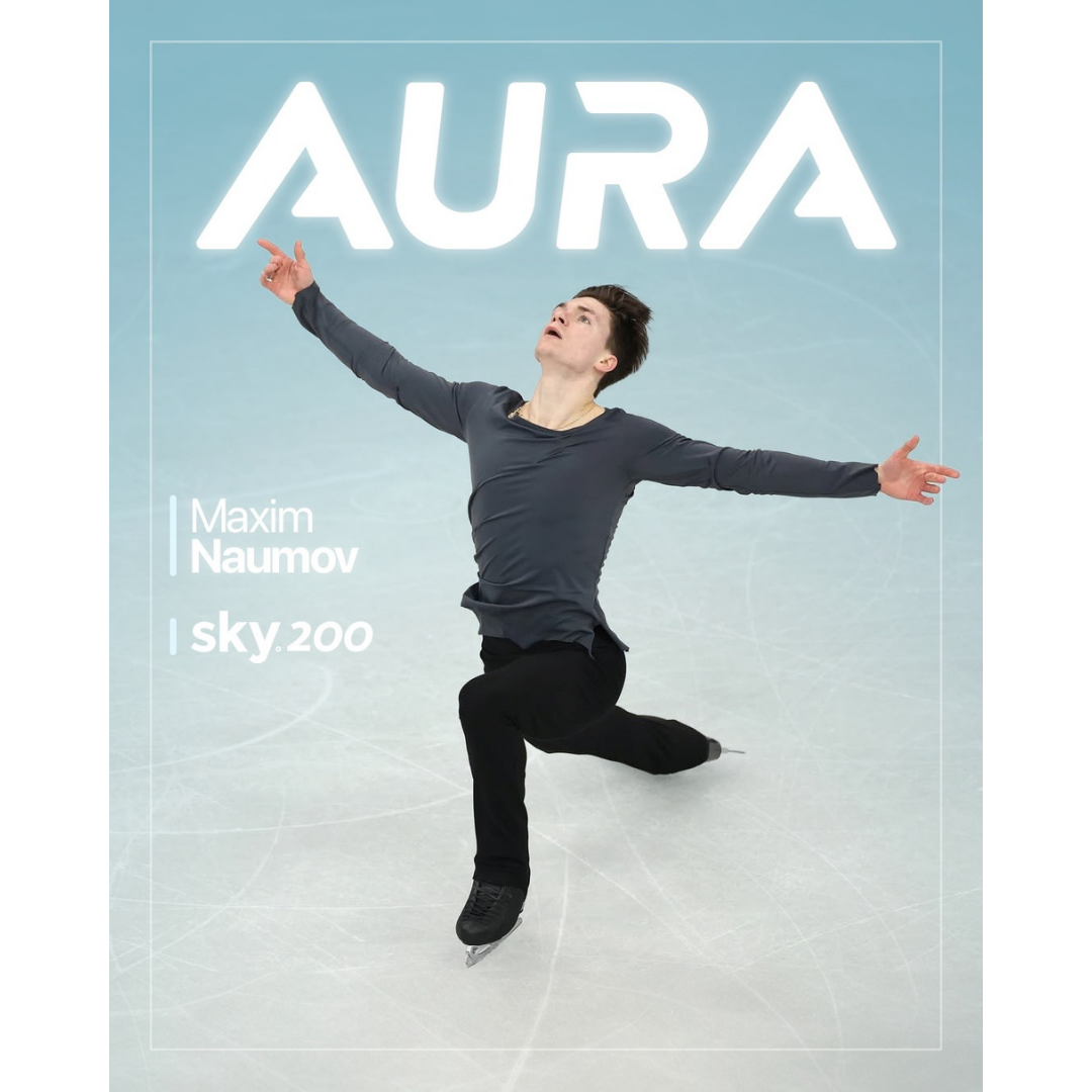 Фігурні черевики чоловічі AURA SKY 200 Black 270D
