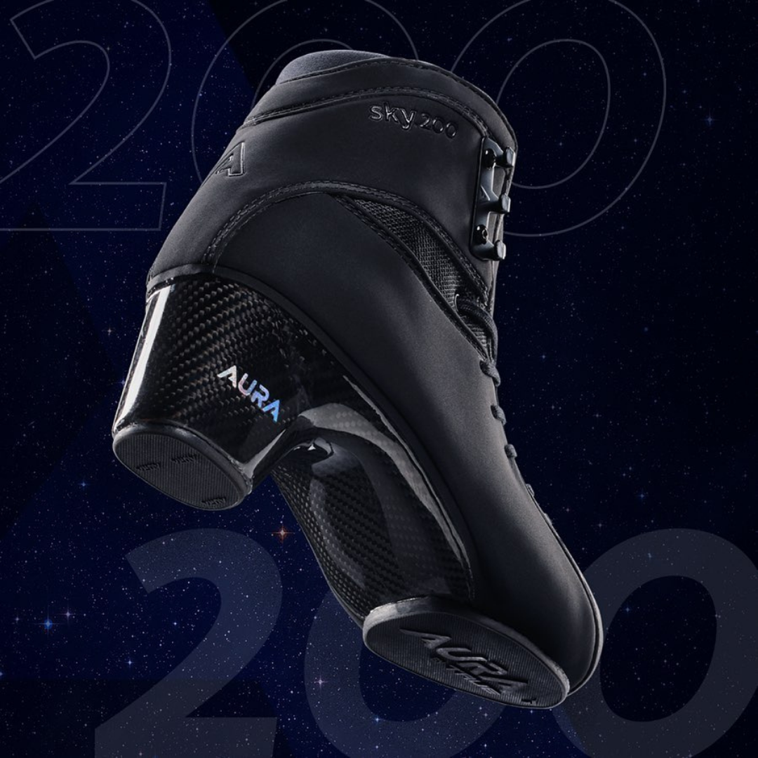 Фігурні черевики чоловічі AURA SKY 200 Black 270D