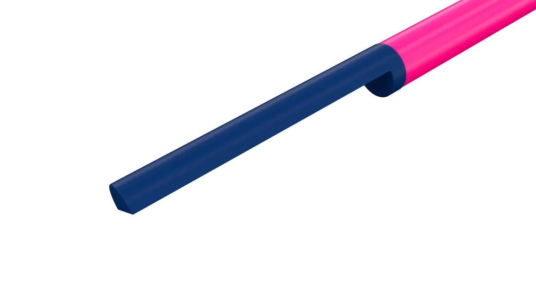 Планка для стрибків з жердиною Nordic Sport Crossbar Pole Vault Anti-Roll 4.5 m, WA сертифікат