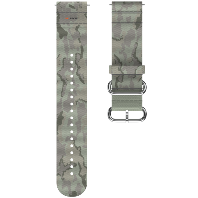 Polar ремінець для годинника 22 мм Green Tundra еко-текстиль Woven Wristband 91081740 M-L