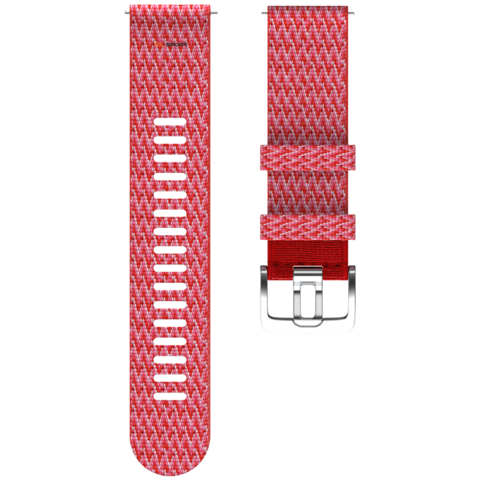 Polar ремінець для годинника 22 мм Red еко-текстиль Woven Wristband 91081743 S-M