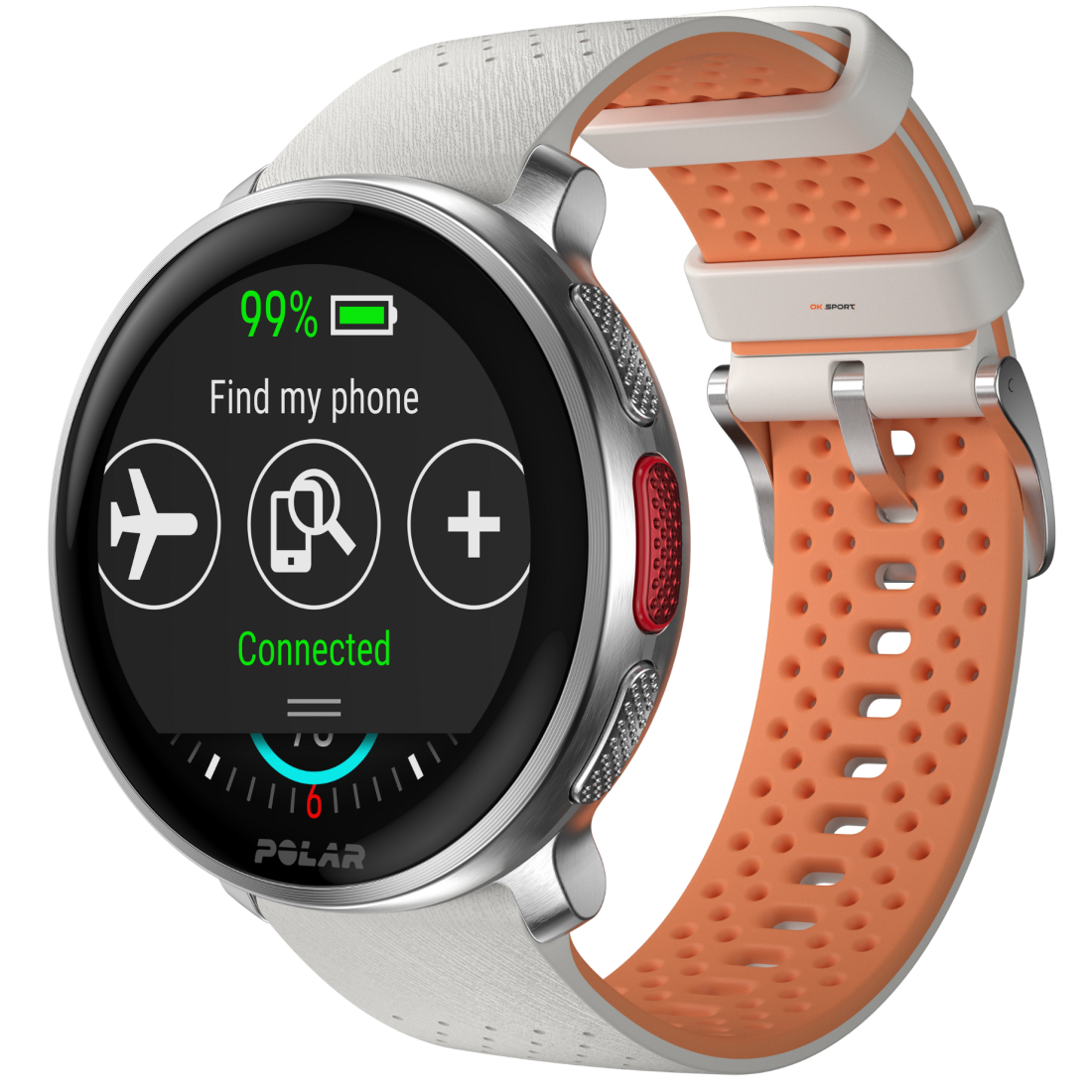 Polar Vantage V3 мультиспортивний годинник преміум-класу колір Sunrise Apricot
