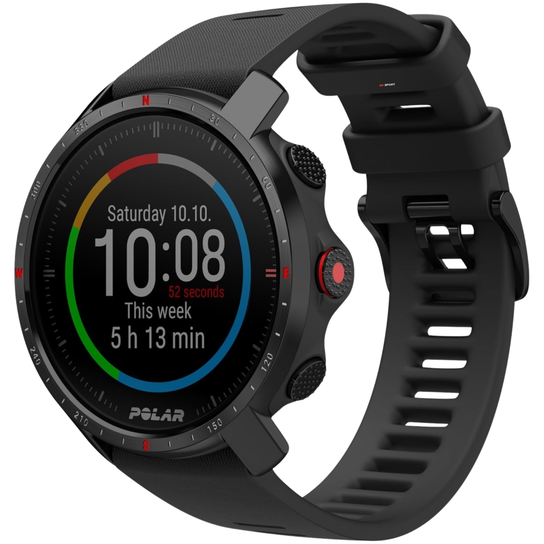 Polar Grit X Pro Black смарт-годинник для спорту преміум-класу водонепроникний 90085773
