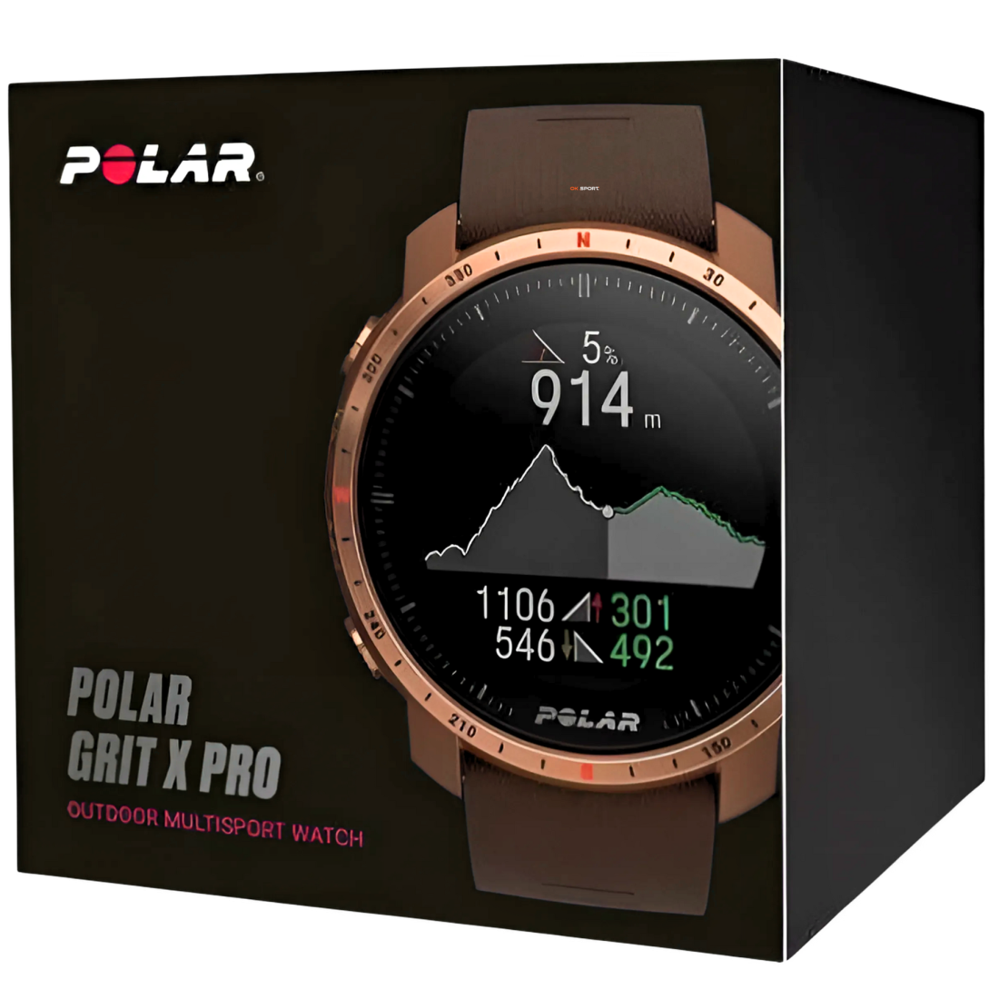 Polar Grit X Pro Nordic Copper спортивний годинник водонепроникний преміум мультиспорт 90085775