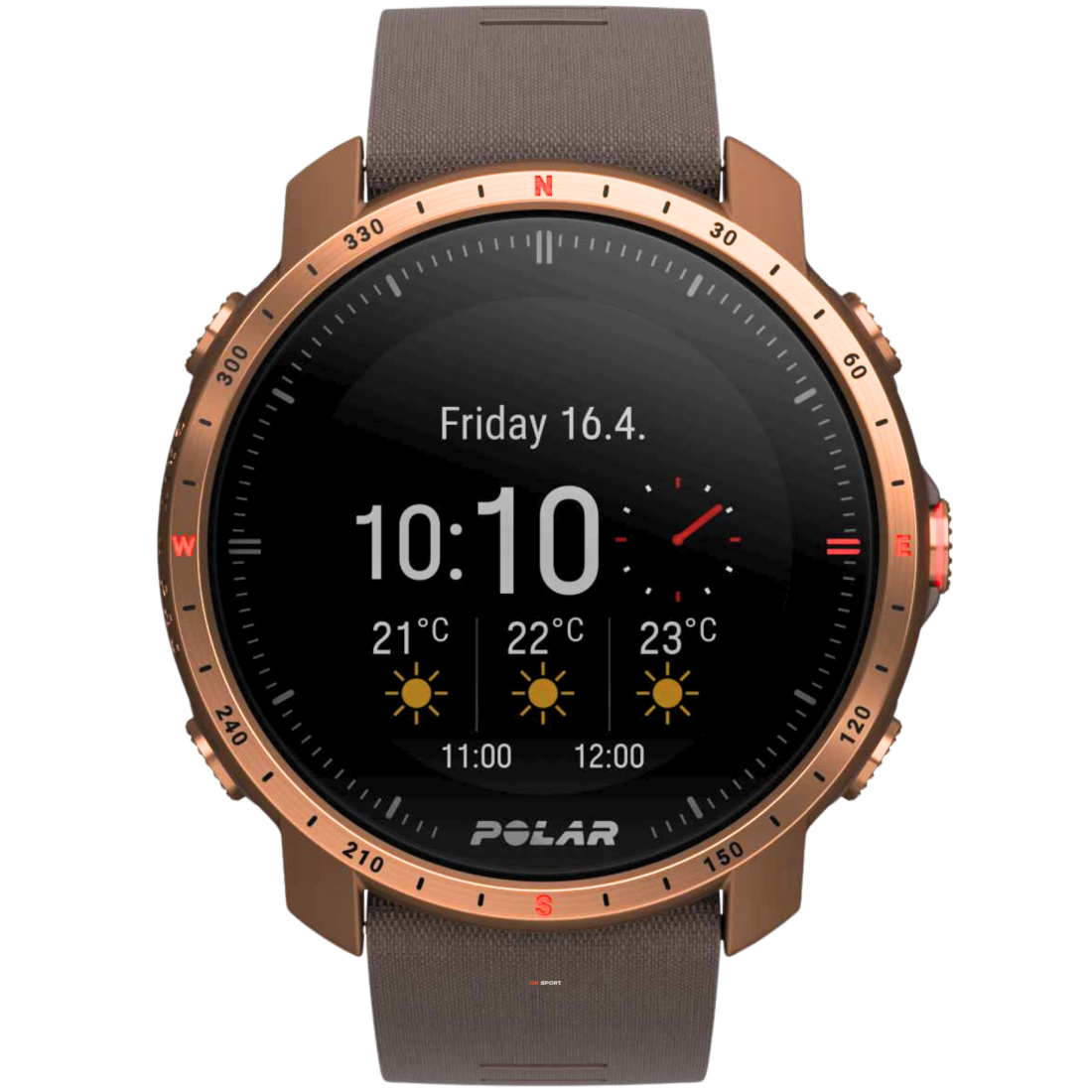 Polar Grit X Pro Nordic Copper спортивний годинник водонепроникний преміум мультиспорт 90085775