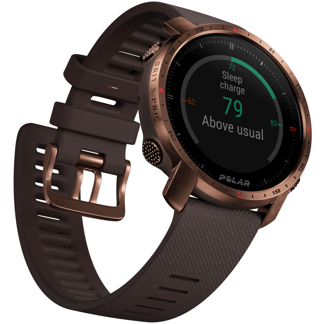Polar Grit X Pro Nordic Copper спортивний годинник водонепроникний преміум мультиспорт 90085775