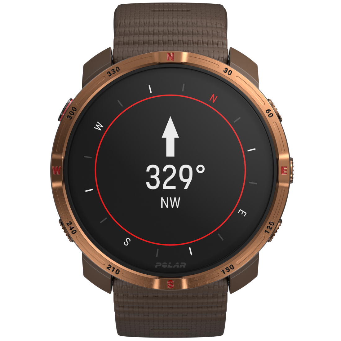 Смарт-годинник Polar Grit X2 Brown Copper для спорту, бігу, плавання, туризму, водонепроникний