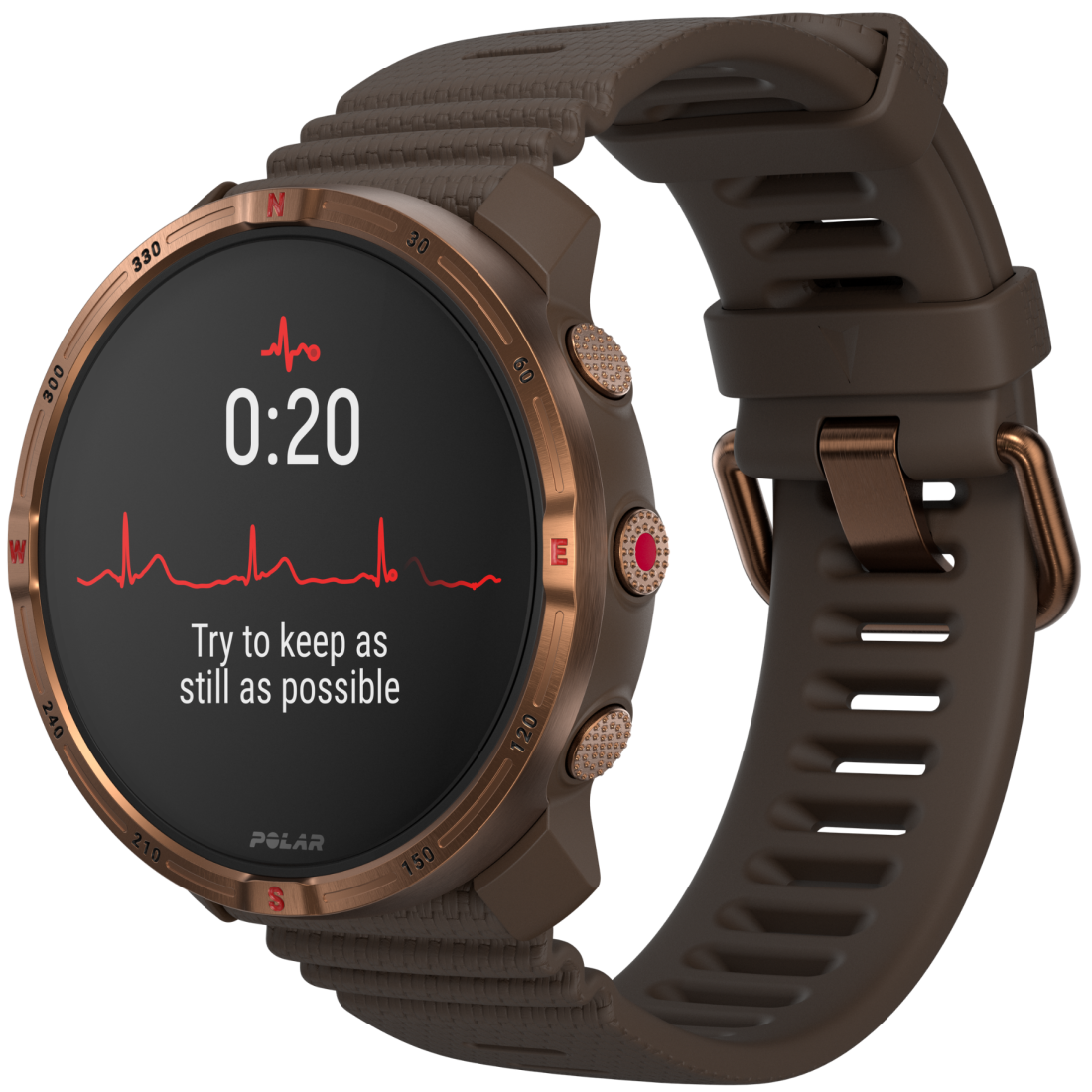 Смарт-годинник Polar Grit X2 Brown Copper для спорту, бігу, плавання, туризму, водонепроникний