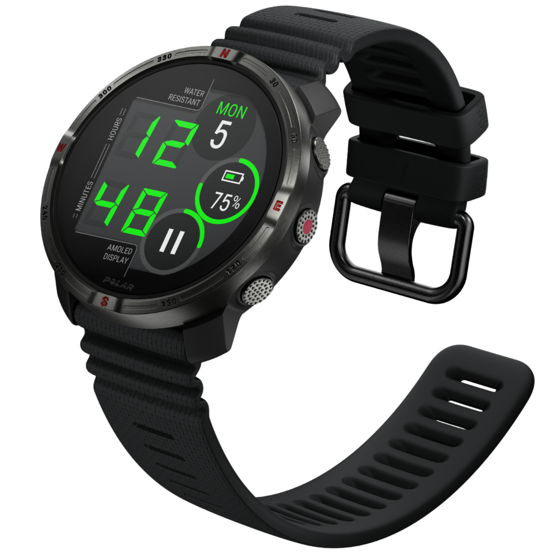 Смарт-годинник Polar Grit X2 для спорту, бігу, плавання, туризму, водонепроникний
