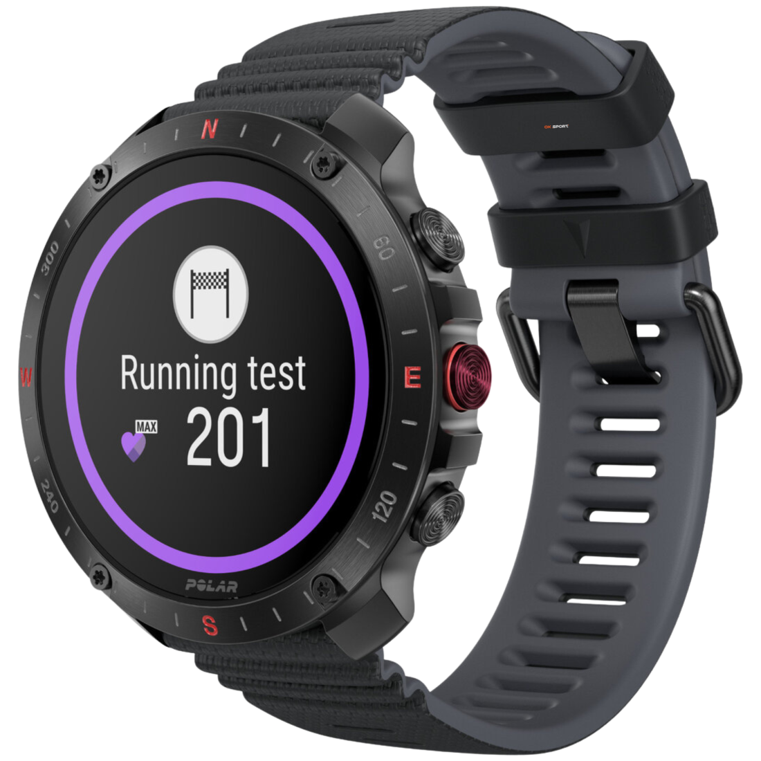 Polar Grit X2 Pro смарт-годинник для спорту бігу водонепроникний Black 900110283