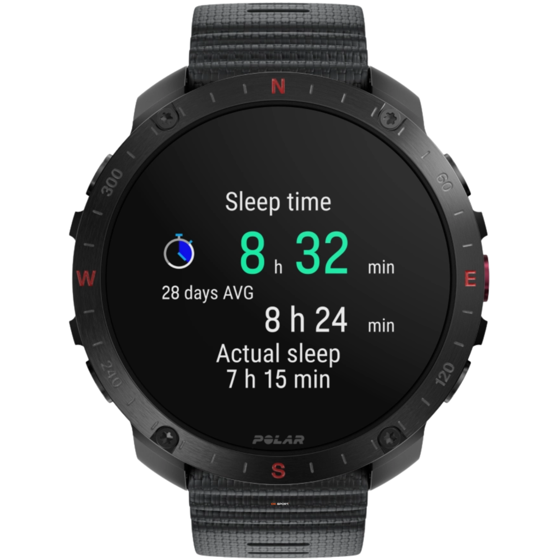 Polar Grit X2 Pro смарт-годинник для спорту бігу водонепроникний Black 900110283