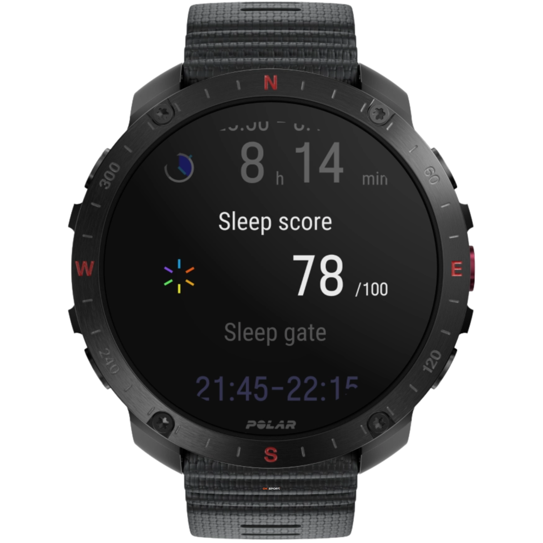 Polar Grit X2 Pro смарт-годинник для спорту бігу водонепроникний Black 900110283