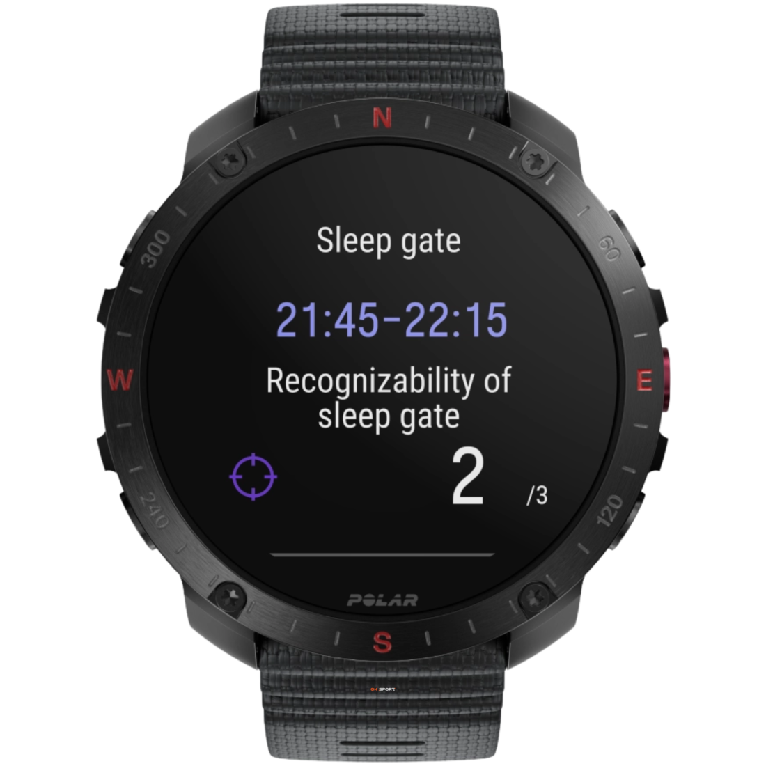 Polar Grit X2 Pro смарт-годинник для спорту бігу водонепроникний Black 900110283