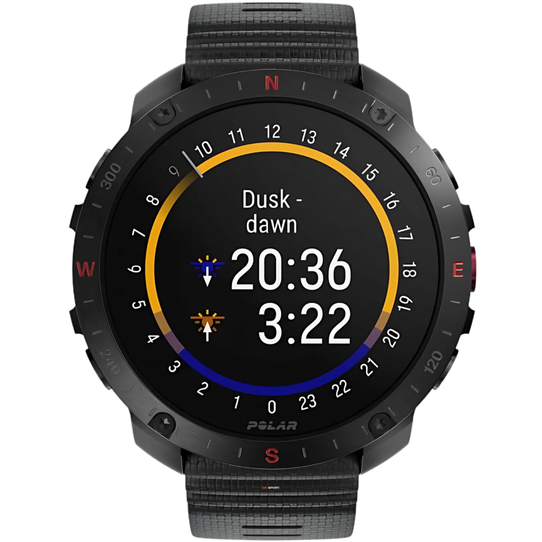 Polar Grit X2 Pro смарт-годинник для спорту бігу водонепроникний Black 900110283