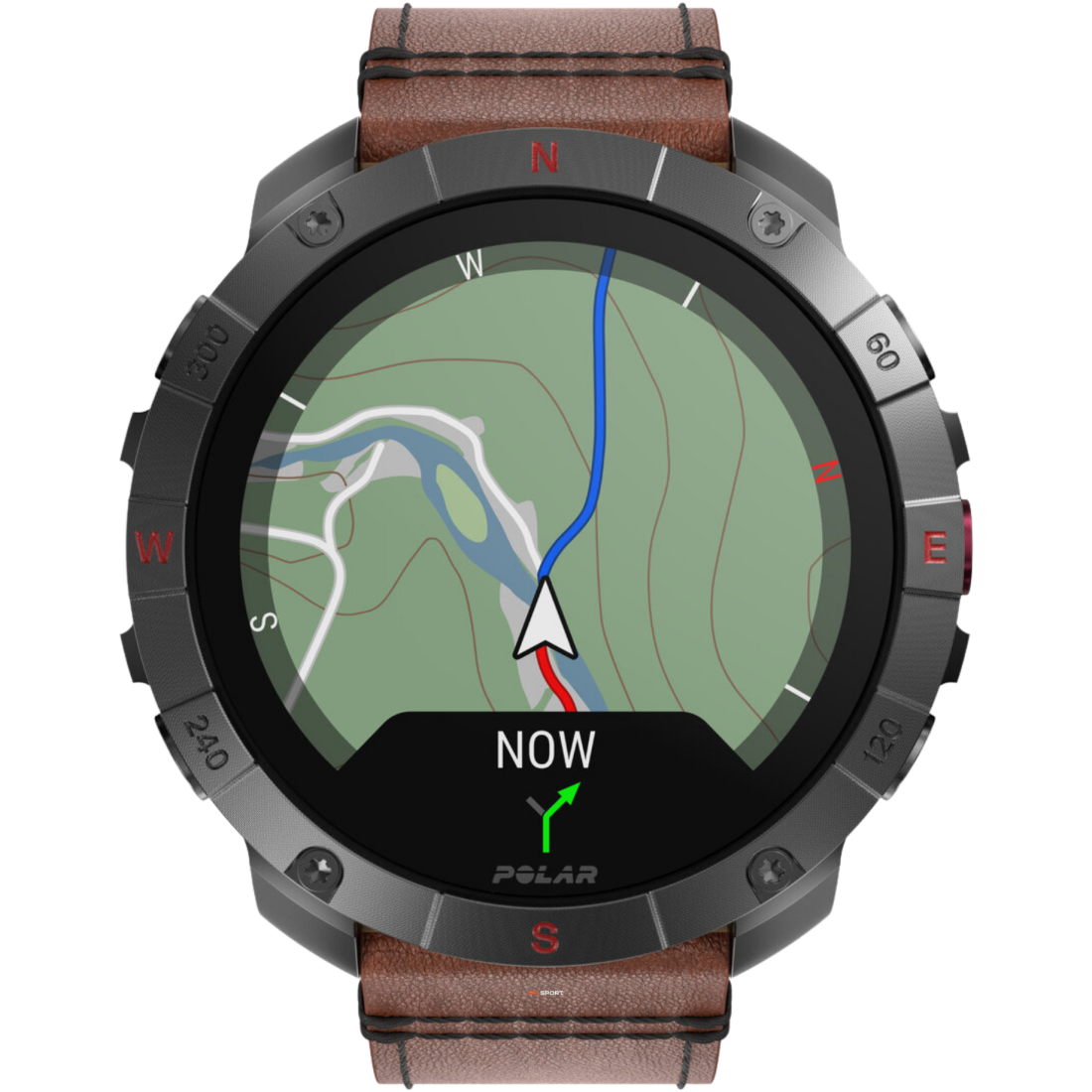Polar Grit X2 Pro Titan спортивний годинник для бігу тренувань плавання походів з GPS і пульсометром 900110288
