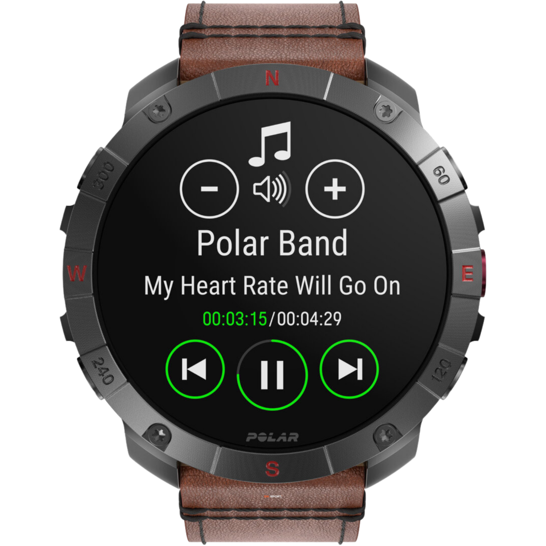 Polar Grit X2 Pro Titan спортивний годинник для бігу тренувань плавання походів з GPS і пульсометром 900110288