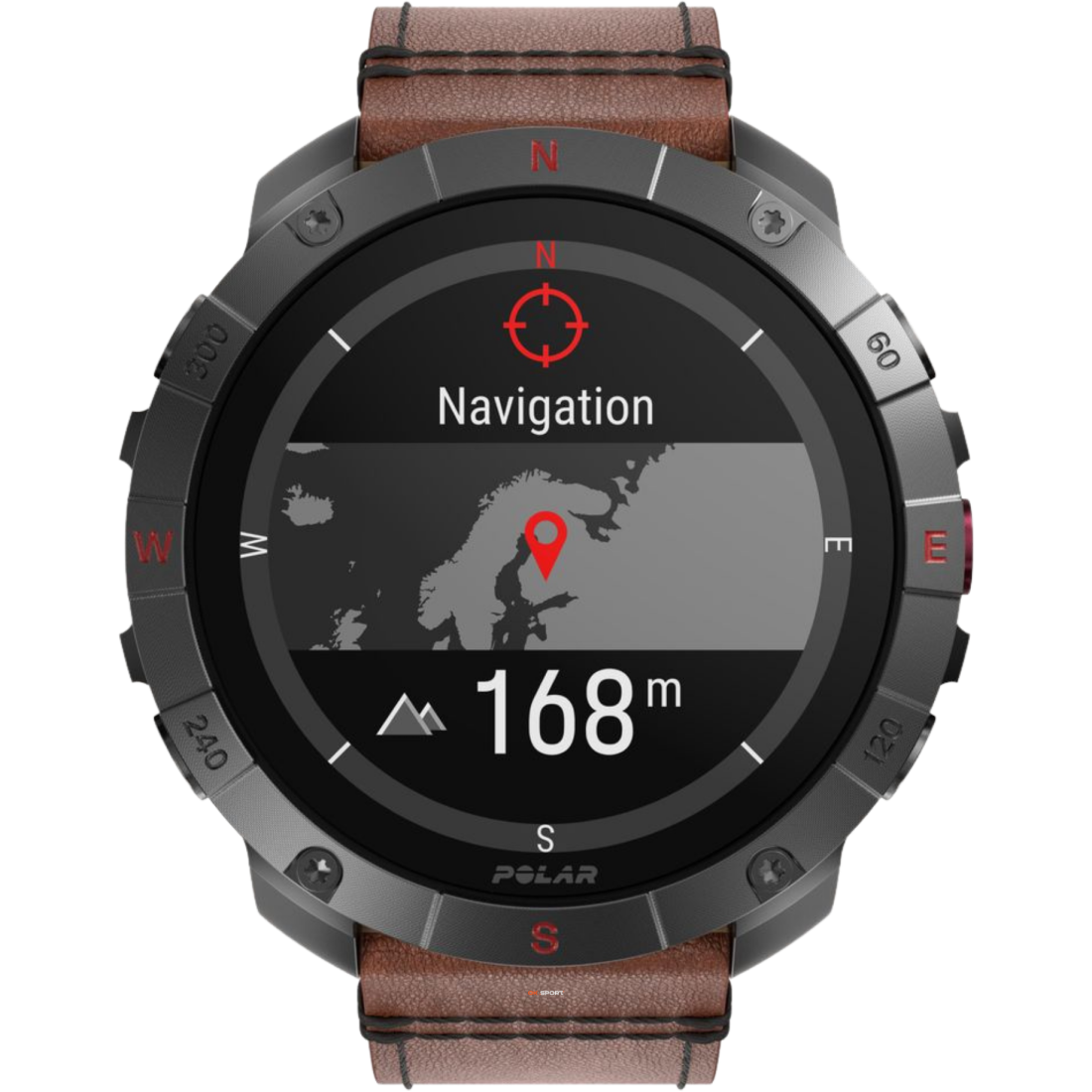 Polar Grit X2 Pro Titan спортивний годинник для бігу тренувань плавання походів з GPS і пульсометром 900110288