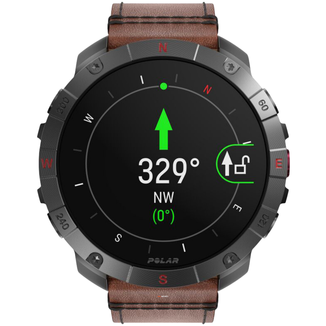 Polar Grit X2 Pro Titan спортивний годинник для бігу тренувань плавання походів з GPS і пульсометром 900110288
