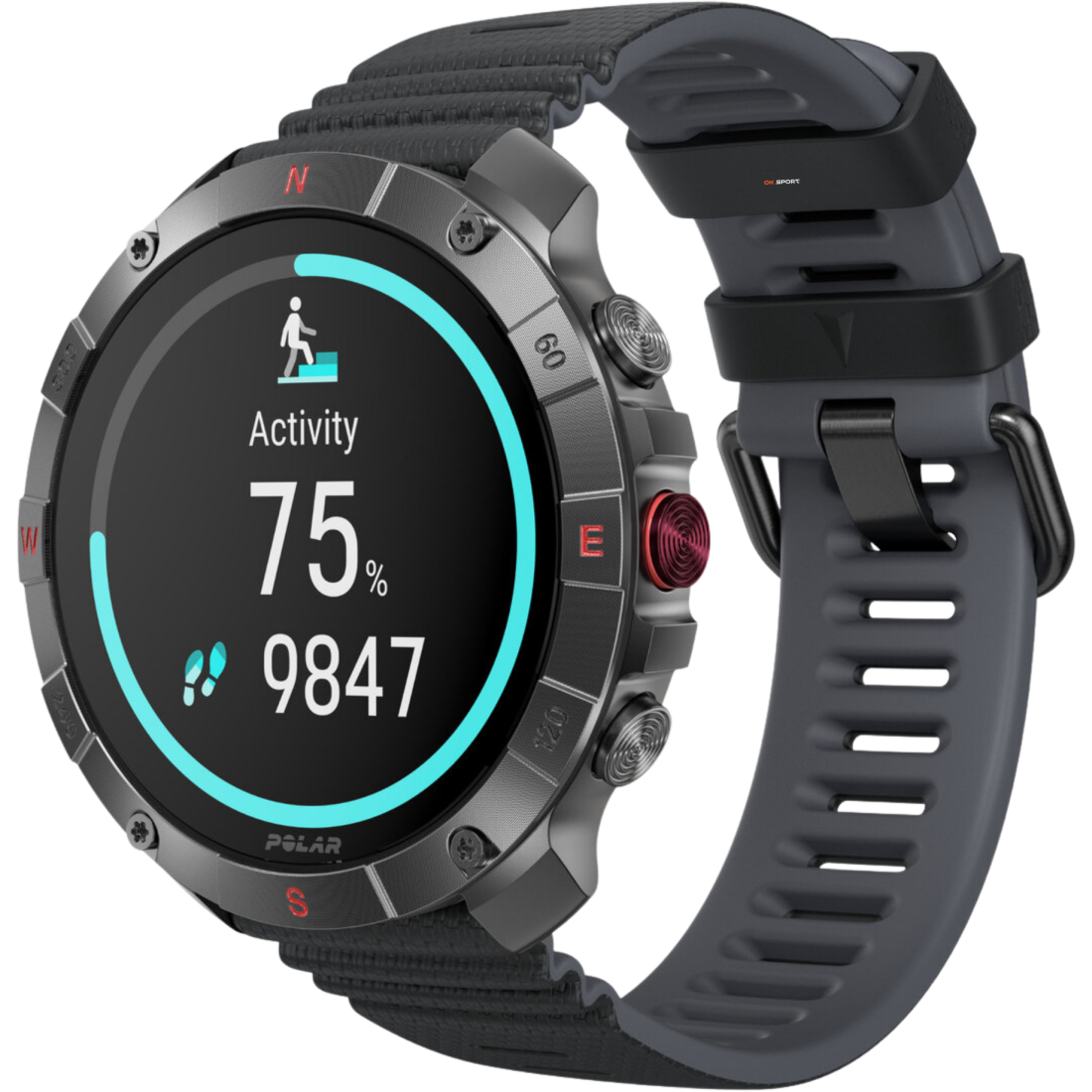 Polar Grit X2 Pro Titan спортивний годинник для бігу тренувань плавання походів з GPS і пульсометром 900110288
