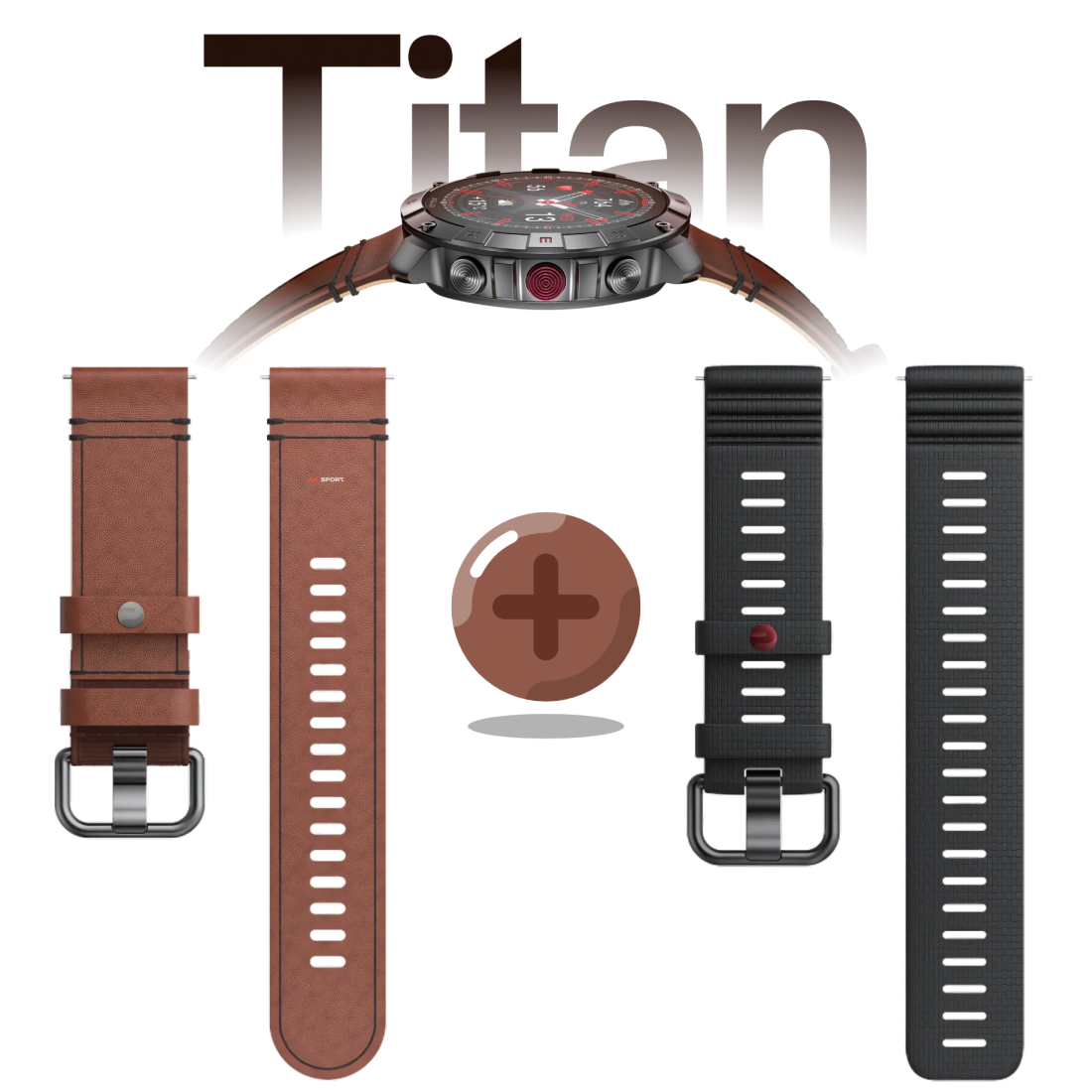 Polar Grit X2 Pro Titan спортивний годинник для бігу тренувань плавання походів з GPS і пульсометром 900110288