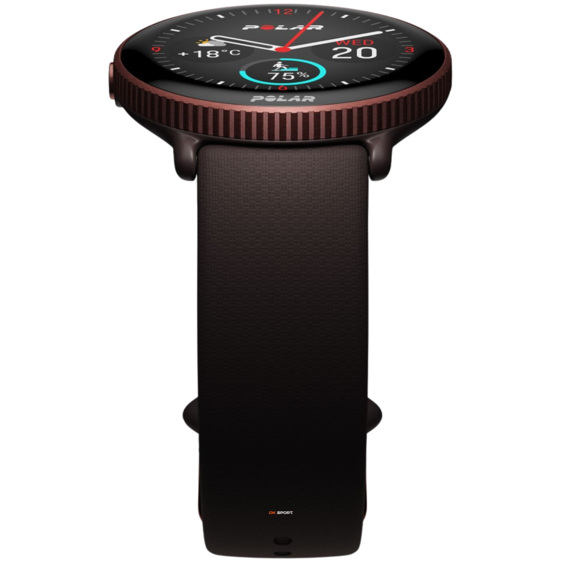 Polar Ignite 3 фітнес-годинник з крокоміром і вимірюванням пульсу Brown Copper 900106239