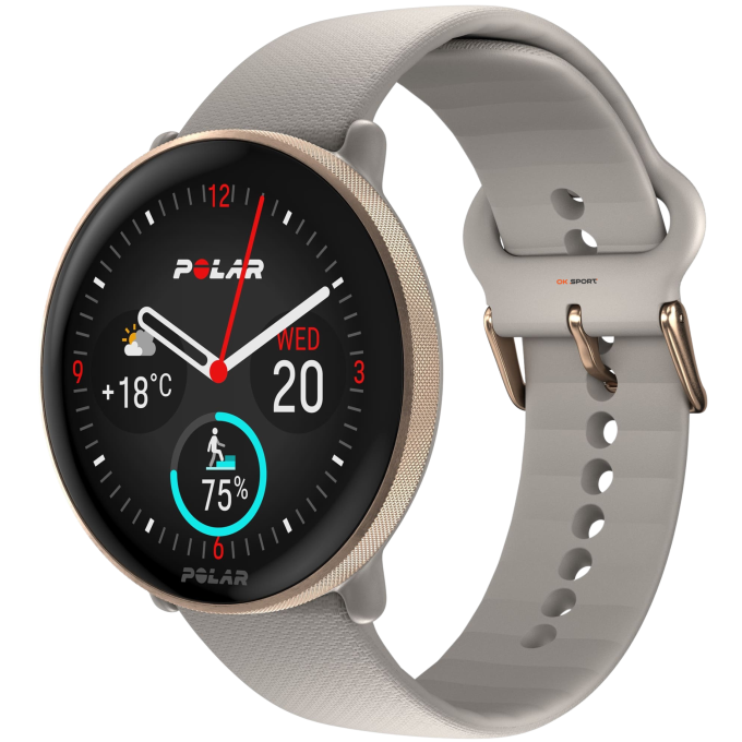 Polar Ignite 3 годинник для фітнесу з крокоміром і вимірюванням пульсу Greige Sand 900106237