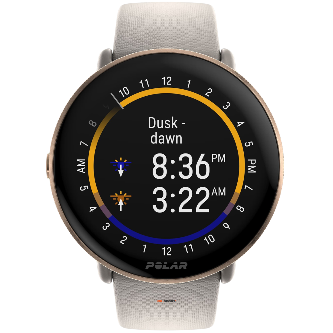 Polar Ignite 3 годинник для фітнесу з крокоміром і вимірюванням пульсу Greige Sand 900106237