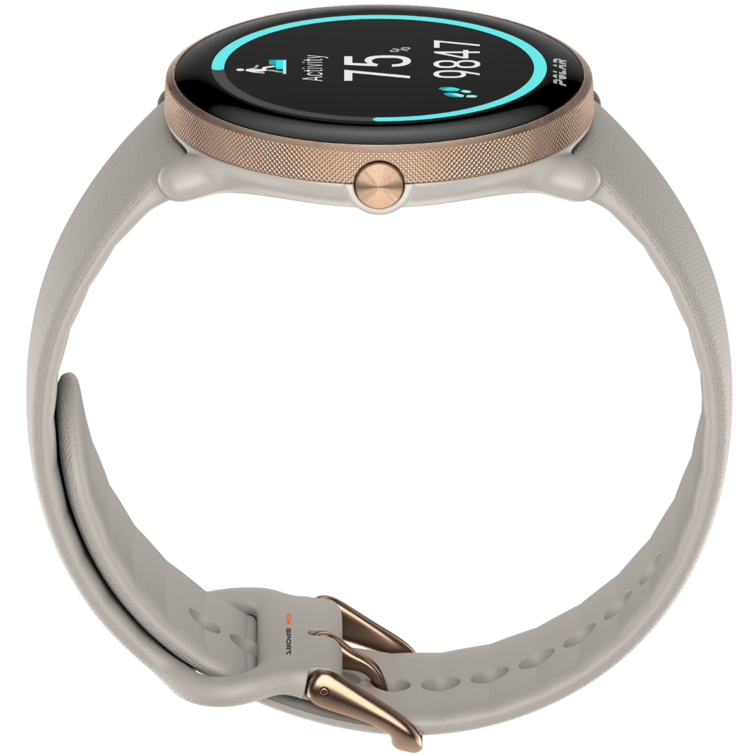 Polar Ignite 3 годинник для фітнесу з крокоміром і вимірюванням пульсу Greige Sand 900106237