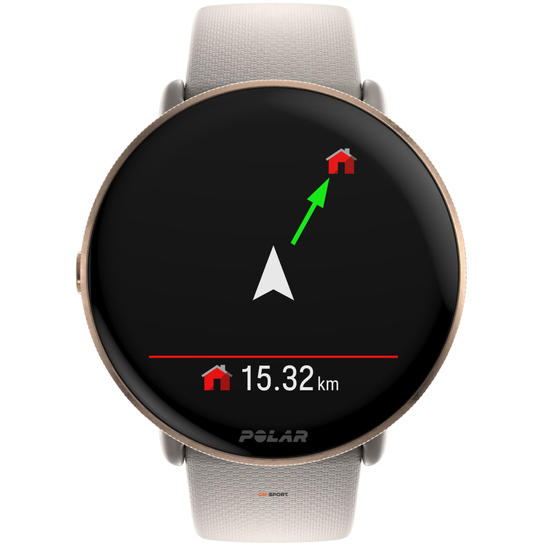 Polar Ignite 3 годинник для фітнесу з крокоміром і вимірюванням пульсу Greige Sand 900106237