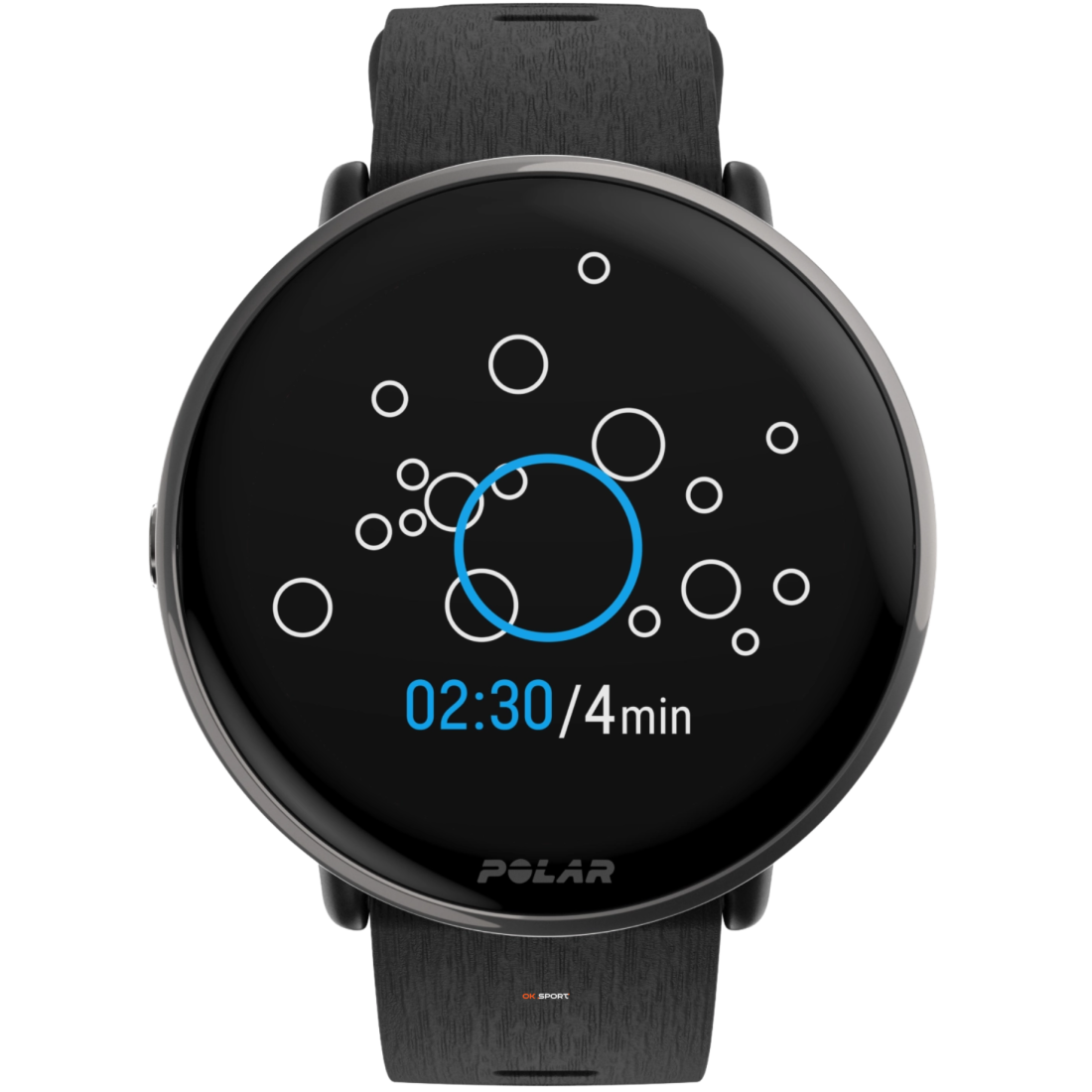 Polar Ignite 3 Titanium розумний смарт-годинник для фітнесу з крокоміром Black 900110027