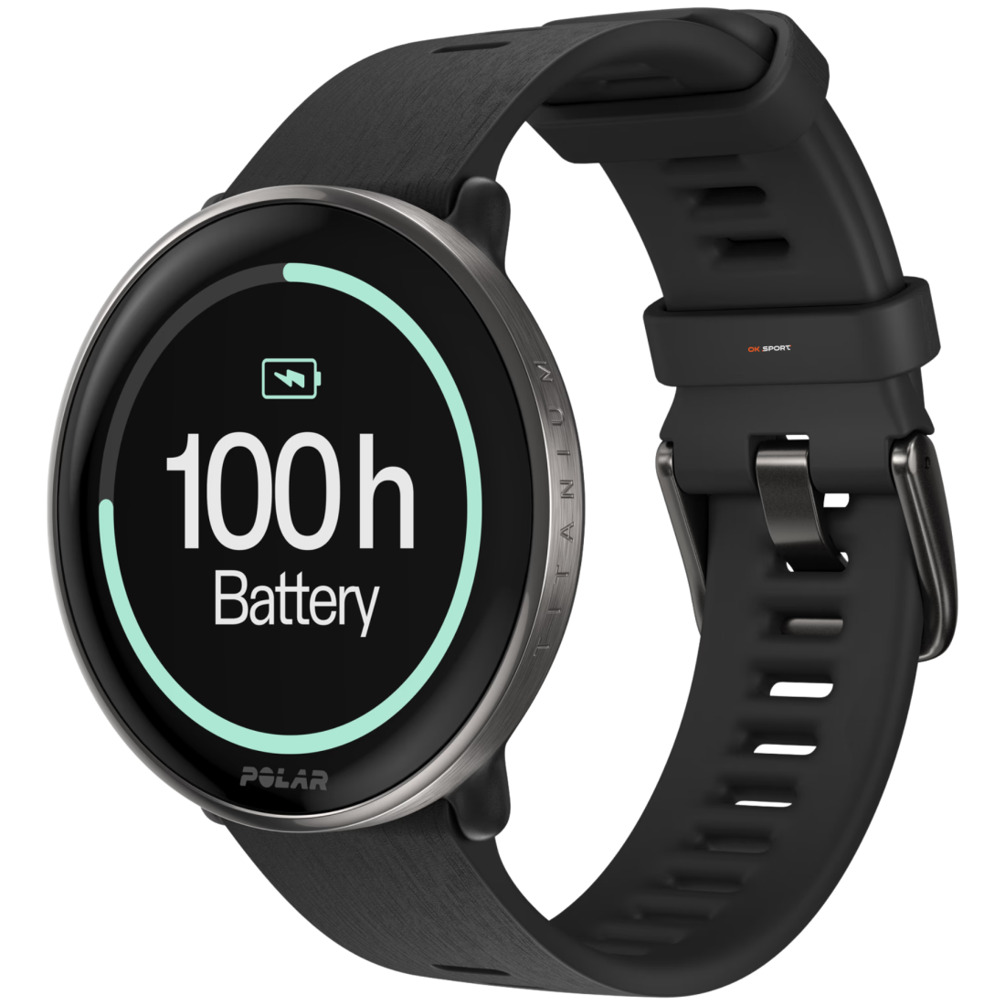 Polar Ignite 3 Titanium розумний смарт-годинник для фітнесу з крокоміром Black 900110027