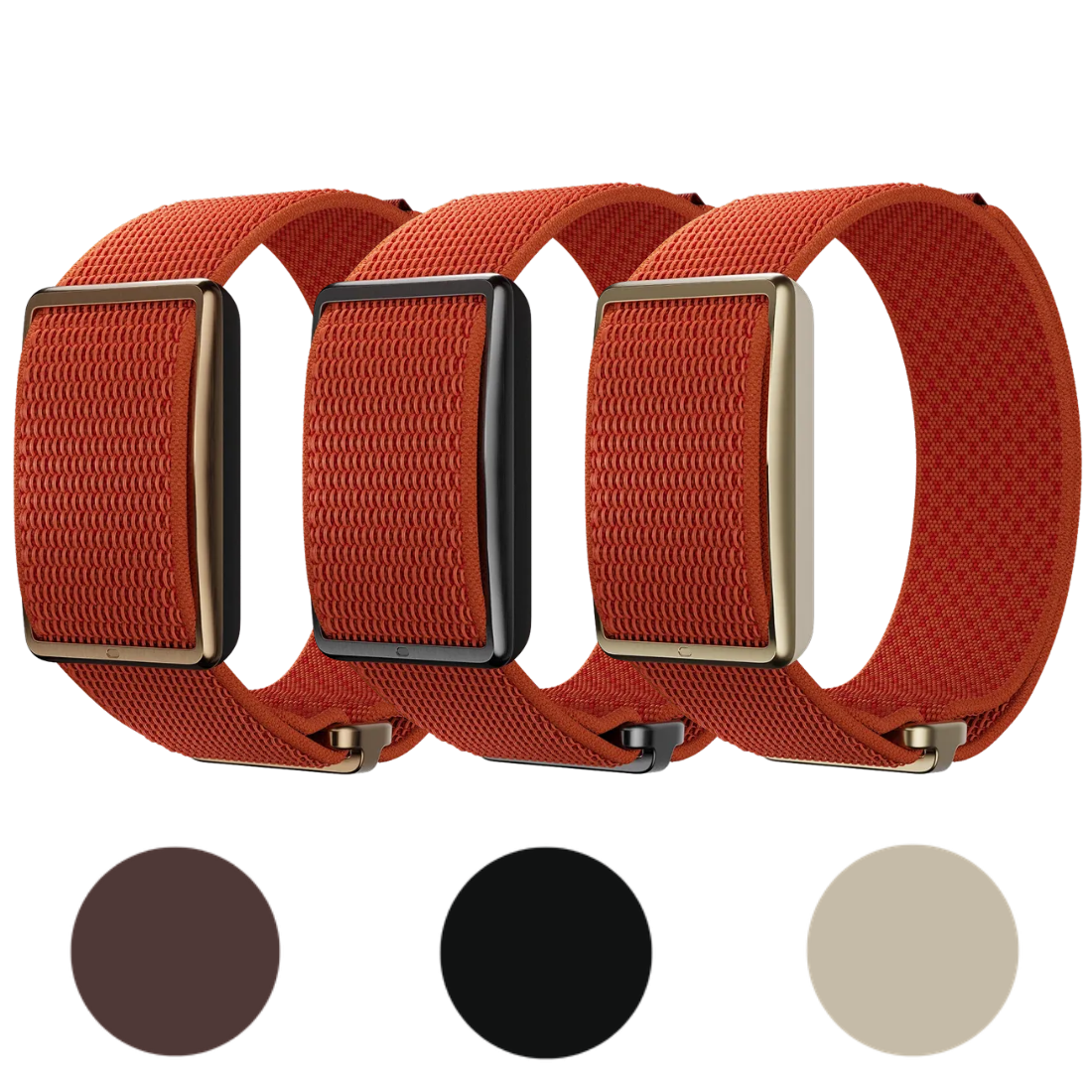 Змінний ремінець POLAR Loop SoftWeave Orange Flame S/L