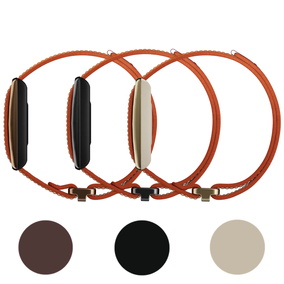 Змінний ремінець POLAR Loop SoftWeave Orange Flame S/L
