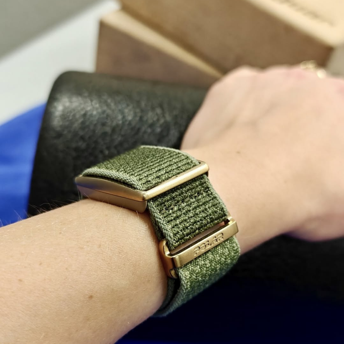 Змінний ремінець POLAR Loop SoftWeave Forest Green S/L