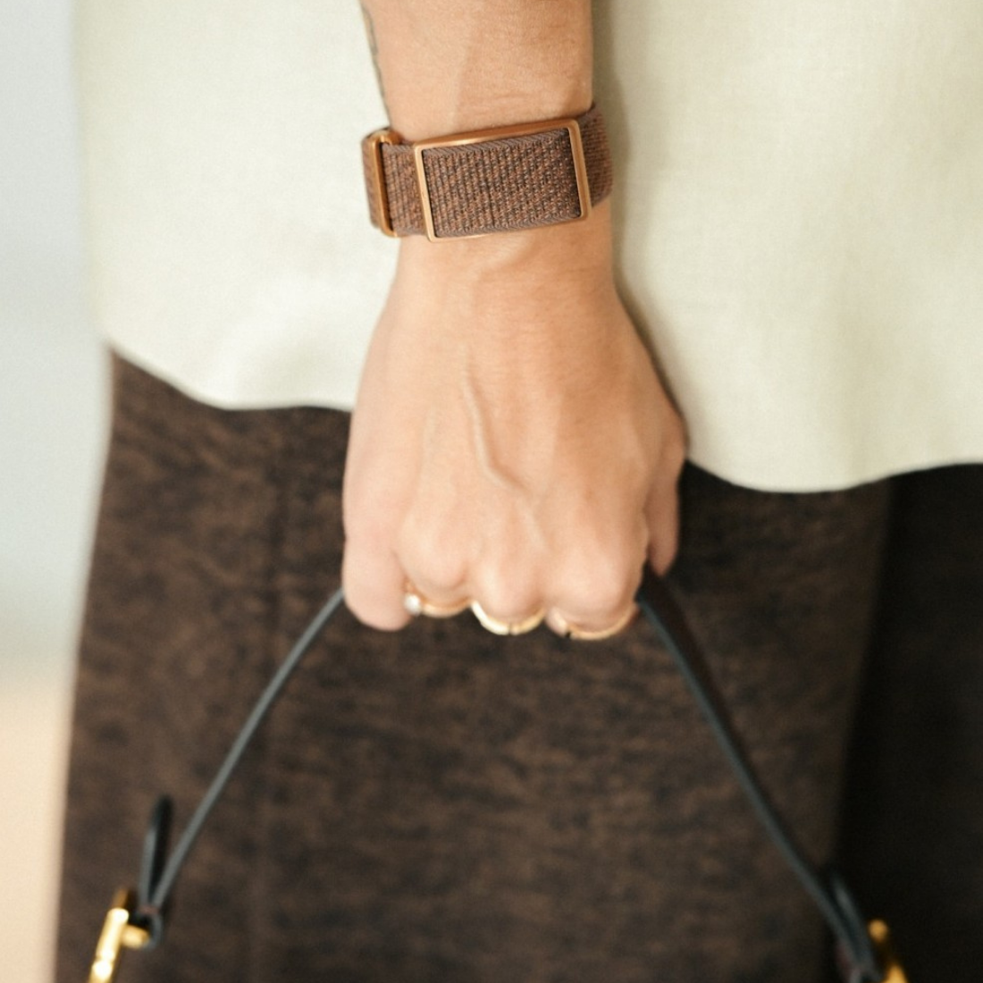 Polar Loop Brown Copper фітнес-браслет чоловічий жіночий без екрану розумний водонепроникний трекер здоров'я для бігу смарт