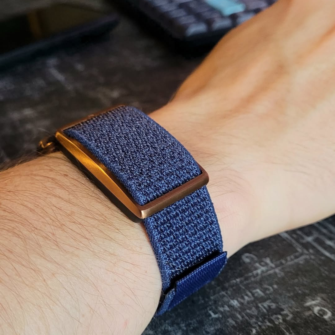 Змінний ремінець POLAR Loop SoftWeave Band Ocean Blue S/L