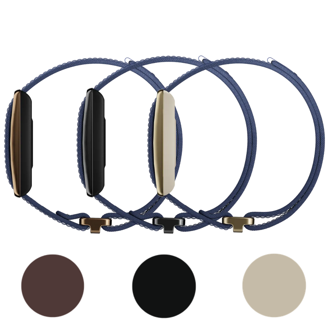 Змінний ремінець POLAR Loop SoftWeave Band Ocean Blue S/L