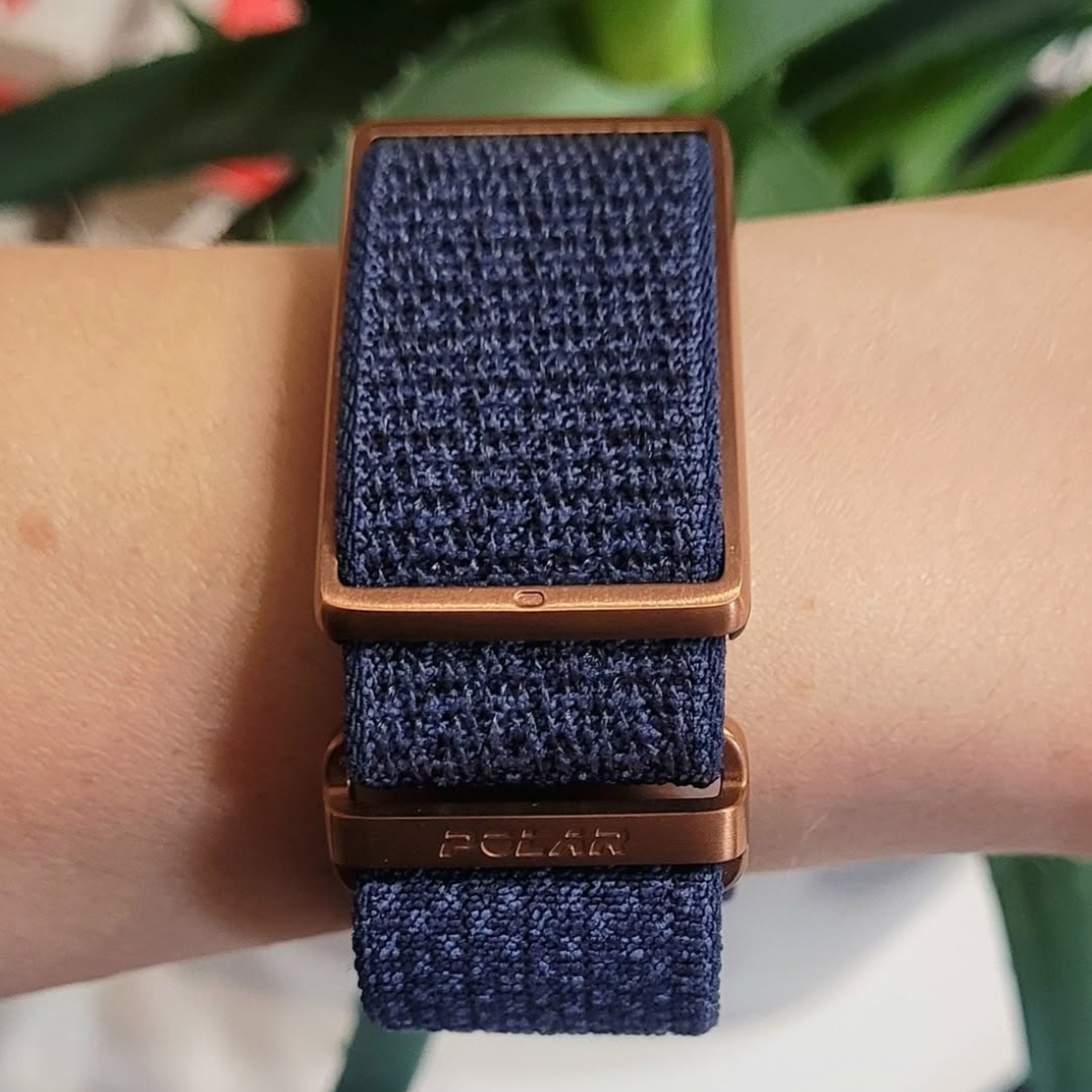 Змінний ремінець POLAR Loop SoftWeave Band Ocean Blue S/L