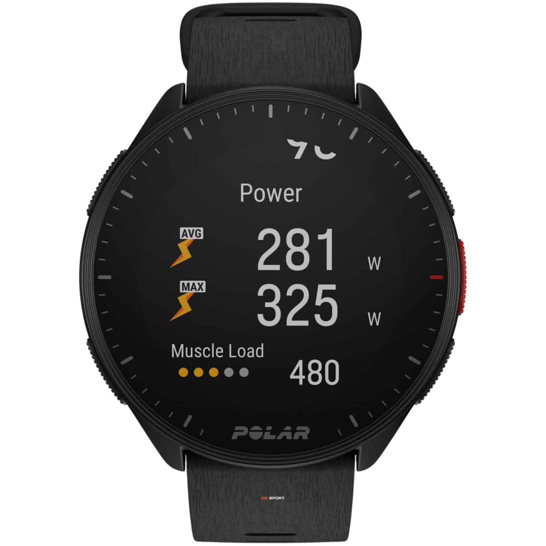Polar Pacer спортивний годинник для бігу GPS пульсометр Bluetooth Night Black 900102174