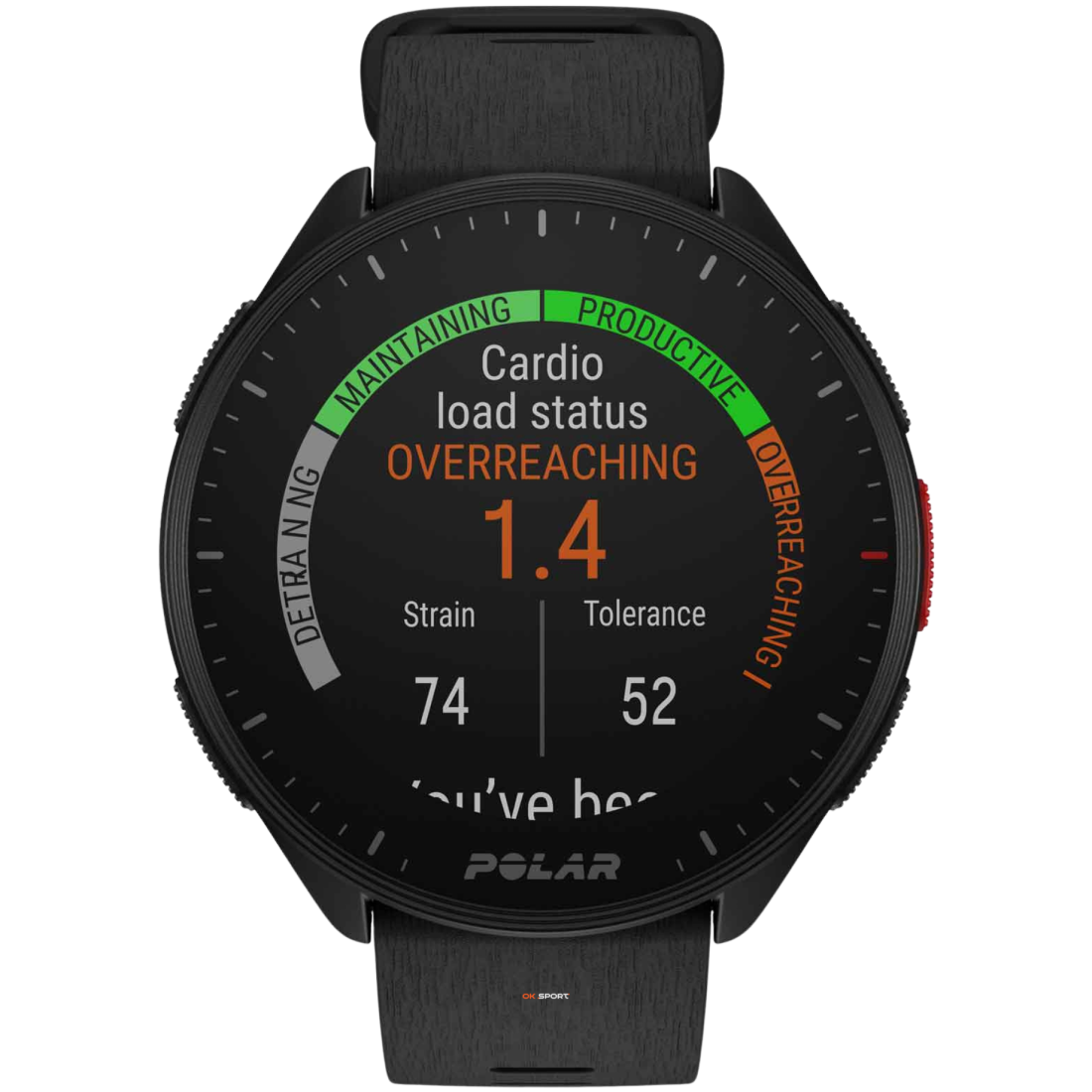 Polar Pacer спортивний годинник для бігу GPS пульсометр Bluetooth Night Black 900102174